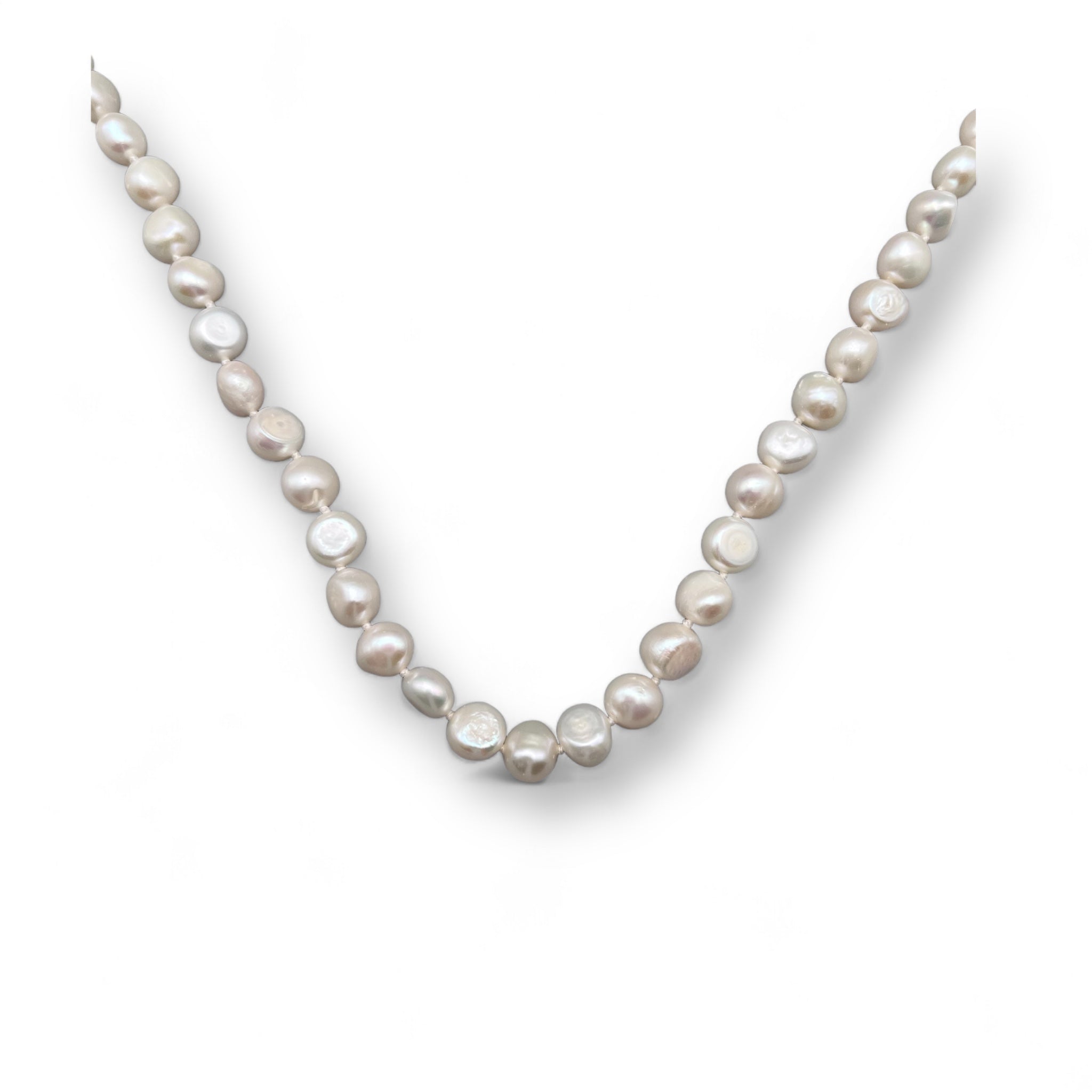 DAISY Baroque Zoetwater Parel ketting Wit