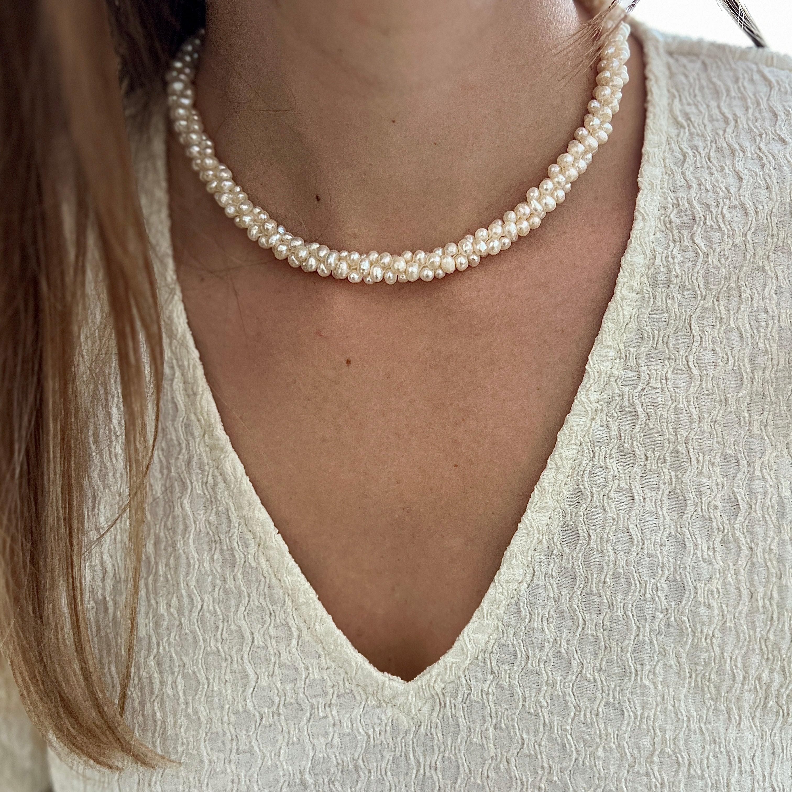 CHARLOTTE Zoetwater Parel Ketting