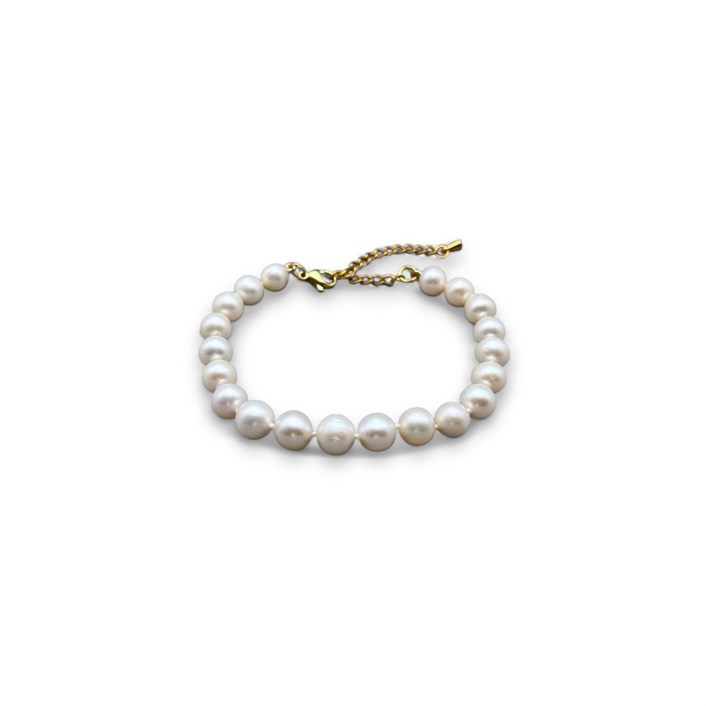 OLIVIA Ronde Zoetwater Parel armband
